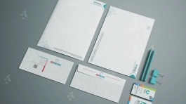 طراحی ست اداری برای شرکت افرا