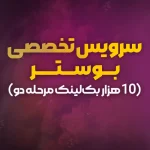 سرویس تخصصی بوستر – 10,000 بک لینک انبوه مرحله 2
